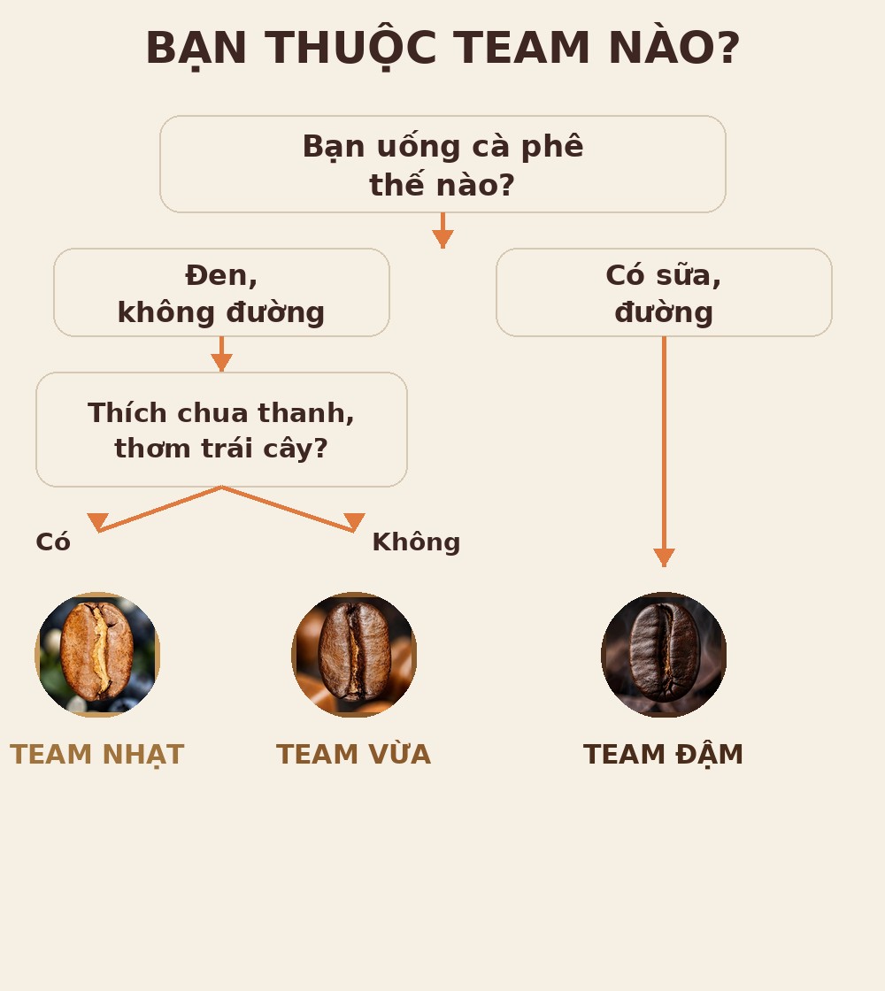 Flowchart chọn team rang