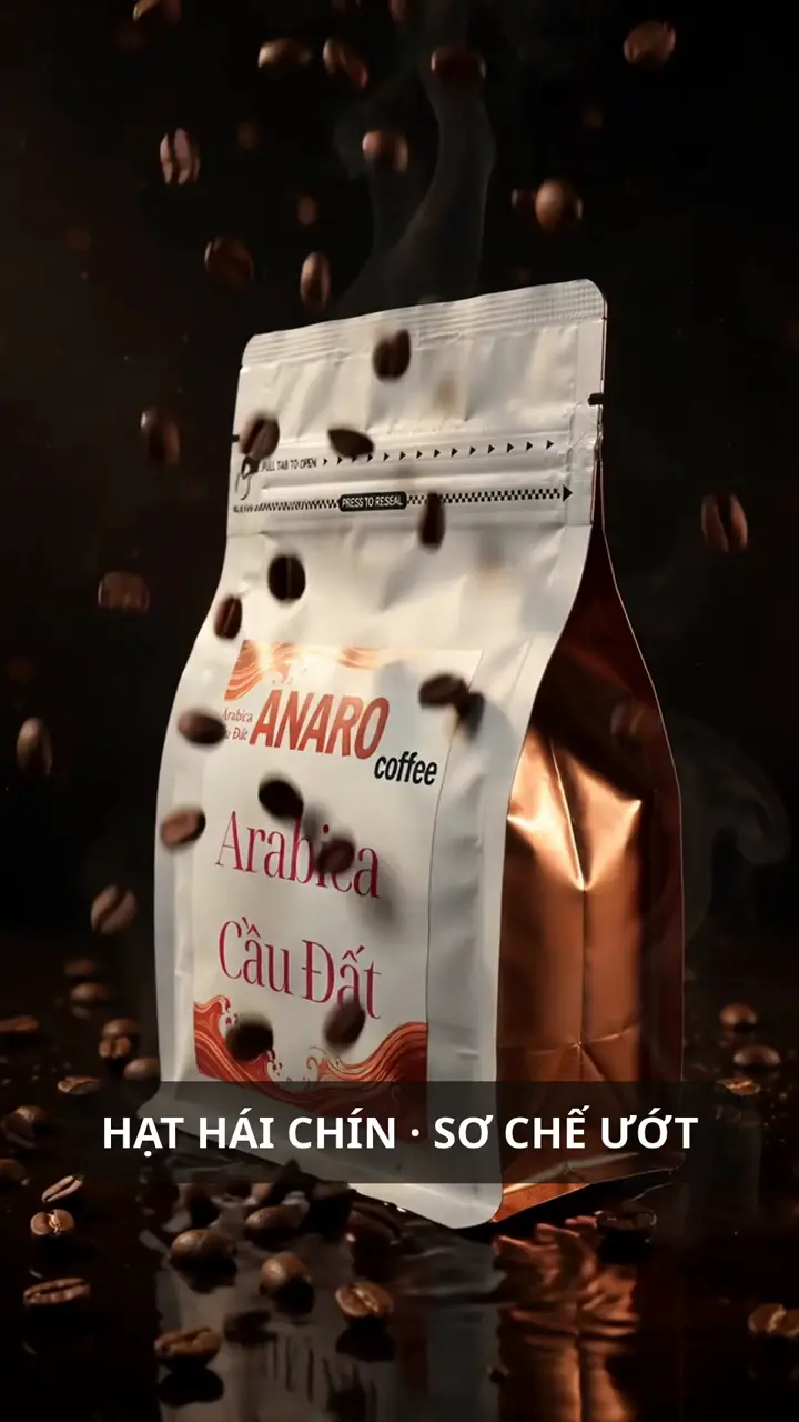 Túi cà phê Arabica Cầu Đất ANARO